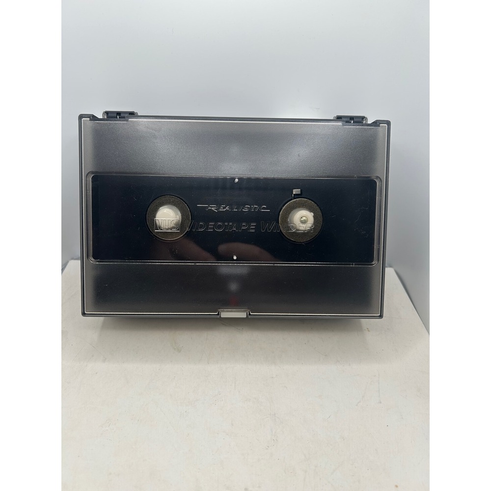 Realistic VHS Video Tape Winder 44-1140 Vintage Rewinder Fast Forward
